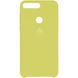 Защитный чехол для Huawei Y7 2018 Original Soft Case Салатовый смотреть фото | belker.com.ua