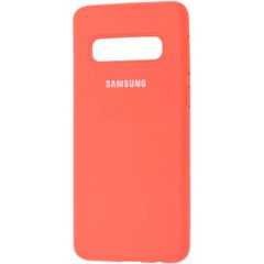 Чехол для Samsung Galaxy S10 G973 Soft case Оранжевый смотреть фото | belker.com.ua