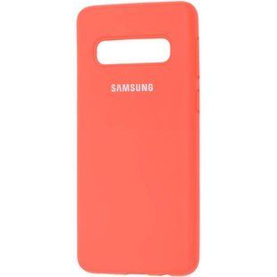 Чехол для Samsung Galaxy S10 G973 Soft case Оранжевый смотреть фото | belker.com.ua