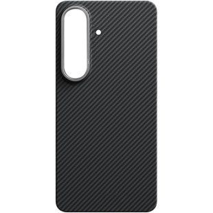 Карбоновый чехол для Samsung Galaxy S26 Gelius Kevlar Case (MagSafe), Черный