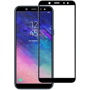 Защитное стекло для Samsung Galaxy A6 2018 (A600) Tempered Glass 3D Черный смотреть фото | belker.com.ua