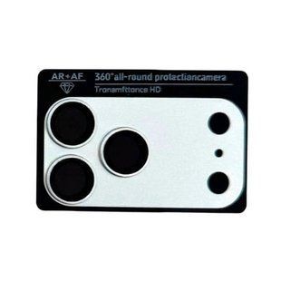 Защитное стекло на камеру iPhone 17 Pro Max Full Coverege Camera Lens Серое