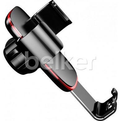 Автомобильный держатель на вентиляцию для смартфона Baseus Metal Age Air Outlet (SUYL-D01) Черный смотреть фото | belker.com.ua