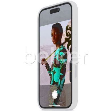 Чехол для iPhone 16 Plus Silicone Case (replica) Белый