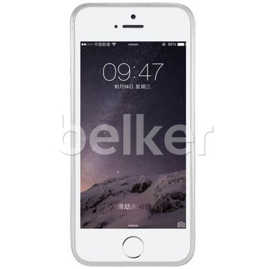 Чехол для iPhone 5 Nillkin Nature TPU Белый смотреть фото | belker.com.ua
