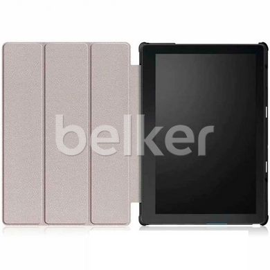 Чехол для Lenovo Tab E10 10.1 x104 Moko кожаный Малиновый смотреть фото | belker.com.ua