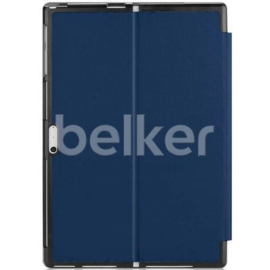 Чехол для Microsoft Surface Pro 6 12.3 Moko кожаный Темно-синий смотреть фото | belker.com.ua