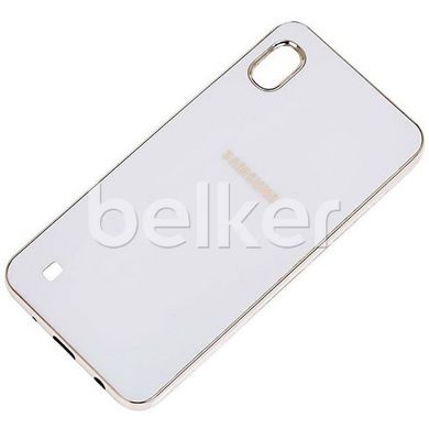 Чехол для Samsung Galaxy A10 2019 (A105) Soft glass case Белый смотреть фото | belker.com.ua