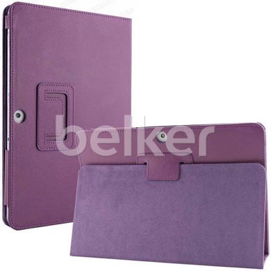 Чехол для Samsung Galaxy Tab 2 10.1 P5100 TTX Кожаный Фиолетовый смотреть фото | belker.com.ua