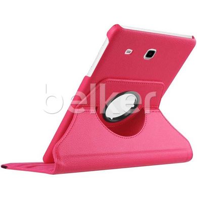 Чехол для Samsung Galaxy Tab E 9.6 T560, T561 Поворотный Малиновый смотреть фото | belker.com.ua