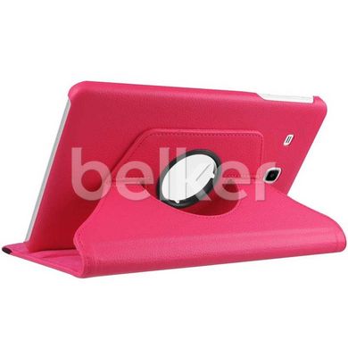 Чехол для Samsung Galaxy Tab E 9.6 T560, T561 Поворотный Малиновый смотреть фото | belker.com.ua