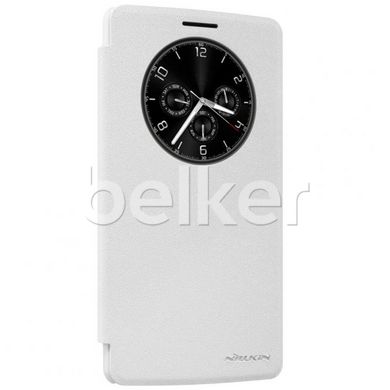 Чехол книжка для LG G4 Stylus H630 Nillkin Spark Белый смотреть фото | belker.com.ua