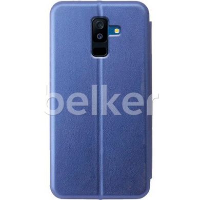 Чехол книжка для Samsung Galaxy A6+ 2018 (A605) G-Case Ranger Темно-синий смотреть фото | belker.com.ua