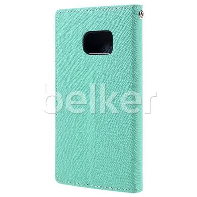 Чехол книжка для Samsung Galaxy S7 Edge G935 Goospery Голубой смотреть фото | belker.com.ua