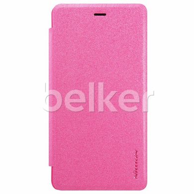 Чехол книжка для Xiaomi Redmi 3s/3pro Nillkin Spark Розовый смотреть фото | belker.com.ua