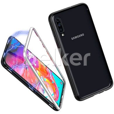 Магнитный чехол для Samsung Galaxy A50 2019 A505 Case Magnetic Frame Серый смотреть фото | belker.com.ua