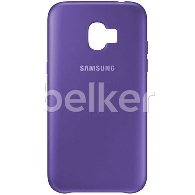 Оригинальный чехол для Samsung Galaxy J2 2018 (J250) Silicone Case Фиолетовый смотреть фото | belker.com.ua