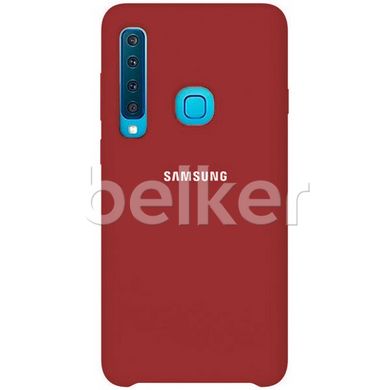 Оригинальный чехол Samsung Galaxy A9 2018 (A920) Silicone Case Бордовый смотреть фото | belker.com.ua