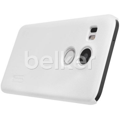 Пластиковый чехол для LG Nexus 5X Nillkin Frosted Shield Белый смотреть фото | belker.com.ua