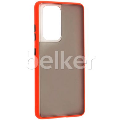Противоударный чехол для Samsung Galaxy S21 Ultra (G998) LikGus Красный смотреть фото | belker.com.ua