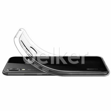 Силиконовый чехол для Huawei P Smart Plus прозрачный Прозрачный смотреть фото | belker.com.ua