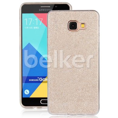 Силиконовый чехол для Samsung Galaxy A5 2016 A510 Remax Glitter Silicon Золотой смотреть фото | belker.com.ua