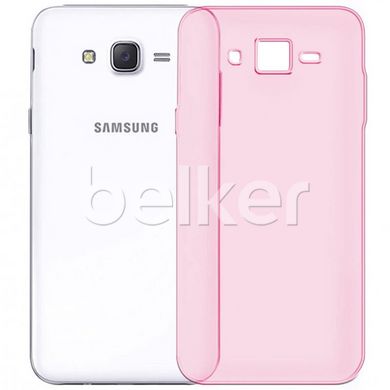 Силиконовый чехол для Samsung Galaxy J2 Prime G532 Remax незаметный Розовый смотреть фото | belker.com.ua