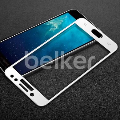 Защитное стекло для Samsung Galaxy J7 2017 (J730) Tempered Glass 3D Белый смотреть фото | belker.com.ua