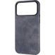 Чехол для iPhone 18 Pro Max Denim Case (MagSafe) Серый в магазине belker.com.ua