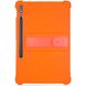 Противоударный чехол для Samsung Galaxy Tab S7 FE T733 Silicone armor Оранжевый в магазине belker.com.ua