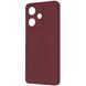 Противоударный чехол для Xiaomi Redmi 13 Full soft case Бордовый смотреть фото | belker.com.ua