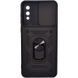 Противоударный силиконовый чехол Samsung Galaxy A02 (A022) Gelius Hard Defence PC Series Черный смотреть фото | belker.com.ua