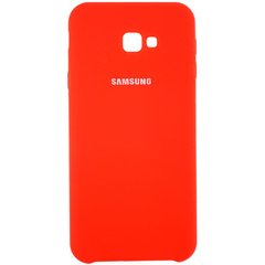 Оригинальный чехол для Samsung Galaxy J4 Plus (J415) Silicone Case Красный смотреть фото | belker.com.ua