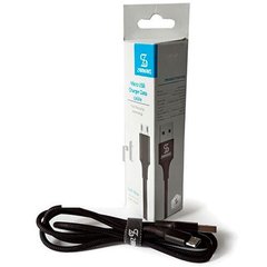 Кабель USB Type-C Zarmans Fast Charge cable 1 метр Черный
