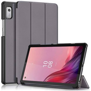 Чехол для Lenovo Tab M9 TB-310FU 2023 Moko кожаный Серый смотреть фото | belker.com.ua