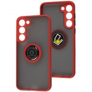 Чехол для Samsung Galaxy S23 Plus (S916) LikGus Ring case Красный смотреть фото | belker.com.ua