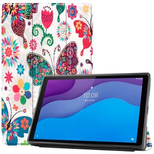 Чехол для Lenovo Tab M10 HD (2nd Gen) X306F Gum Print case Бабочки смотреть фото | belker.com.ua