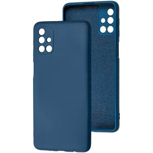 Чехол для Samsung Galaxy M31s (M317) Wave Full Soft Case Синий смотреть фото | belker.com.ua