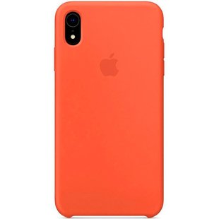 Оригинальный чехол для iPhone XR Silicone Case Оранжевый смотреть фото | belker.com.ua