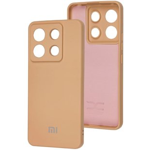 Оригинальный чехол для Xiaomi Redmi Note 13 Pro 5G Soft Case Черный Пудра смотреть фото | belker.com.ua