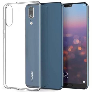 Силиконовый чехол для Huawei P20 Lite Прозрачный Прозрачный смотреть фото | belker.com.ua