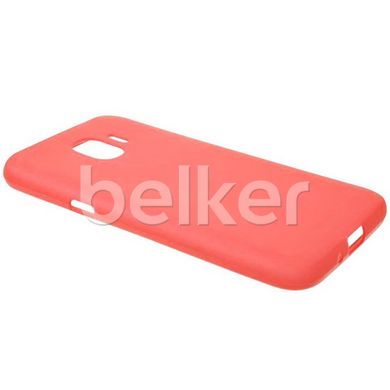 Силиконовый чехол для Samsung Galaxy J2 2018 (J250) Belker Красный смотреть фото | belker.com.ua