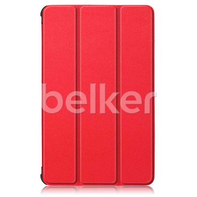 Чехол для Lenovo Tab M8 (3rd Gen) Moko кожаный Красный