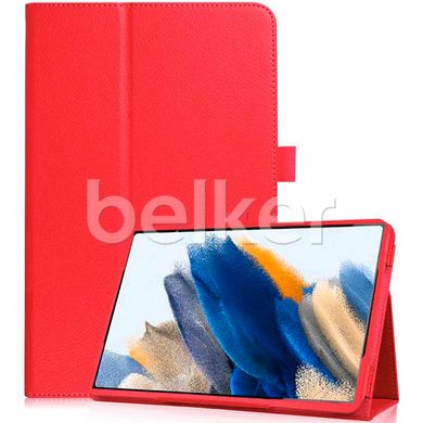 Чехол для Samsung Galaxy Tab A8 10.5 2021 ТТХ Кожаный Красный
