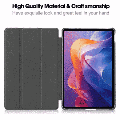 Чехол для Xiaomi Redmi Pad 2 Moko кожаный Граффити