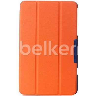 Чехол для Asus MeMO Pad 8 ME181 Moko кожаный Оранжевый смотреть фото | belker.com.ua