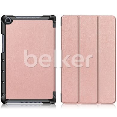 Чехол для Huawei MediaPad M5 Lite 8 Moko кожаный Розовое золото смотреть фото | belker.com.ua