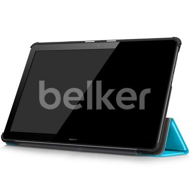 Чехол для Huawei MediaPad T5 10 Moko кожаный Голубой смотреть фото | belker.com.ua