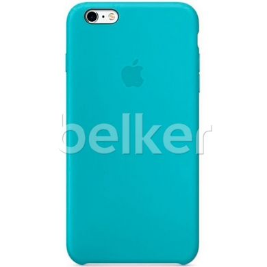 Чехол для iPhone 6/6s Apple Silicone Case Бирюзовый смотреть фото | belker.com.ua