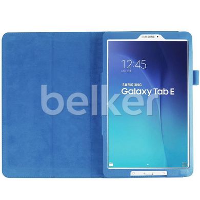 Чехол для Samsung Galaxy Tab E 9.6 T560, T561 TTX Кожаный Голубой смотреть фото | belker.com.ua